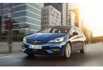 Full specifications and technical details 2019 Opel Astra K Sports Tourer (facelift 2019) 1.4 Turbo (145 Hp) CVT