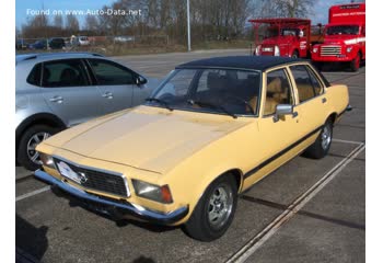 Full specifications and technical details 1972 Opel Commodore B 2.8 GS (142 Hp)