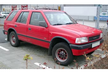 Full specifications and technical details 1992 Opel Frontera A 2.3 TD (100 Hp) 4x4