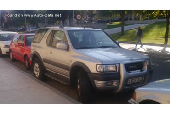 المواصفات والتفاصيل التقنية الكاملة 1998 Opel Frontera B Sport 2.2 DTI (115 Hp) 4x4 Automatic