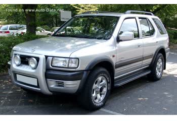 المواصفات والتفاصيل التقنية الكاملة 1998 Opel Frontera B 2.2 DTI (115 Hp) 4x4 Automatic