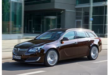 المواصفات والتفاصيل التقنية الكاملة 2013 Opel Insignia Sports Tourer (A, facelift 2013) 2.0 CDTI (130 Hp) Ecotec