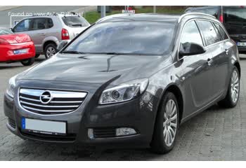 Full specifications and technical details 2009 Opel Insignia Sports Tourer (A) 2.0 Turbo (220 Hp) 4x4 Automatic