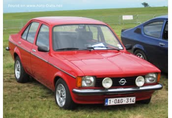 Full specifications and technical details 1973 Opel Kadett C 1.0 (40 Hp)