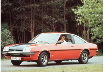 Full specifications and technical details 1977 Opel Manta B 2.0 S (100 Hp)