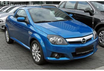 المواصفات والتفاصيل التقنية الكاملة 2004 Opel Tigra B TwinTop 1.8i 16V ECOTEC (125 Hp)