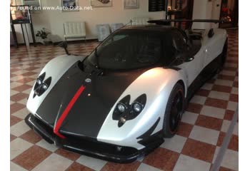 Full specifications and technical details 2008 Pagani Zonda Cinque Roadster 7.3 V12 (678 Hp) Automatic