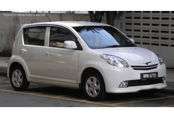 المواصفات والتفاصيل التقنية الكاملة 2005 Perodua Myvi I 1.3 (87 Hp)