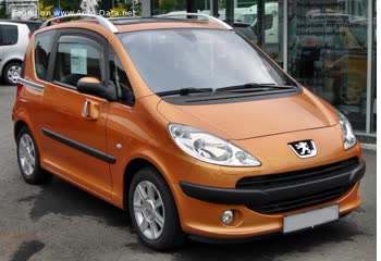 المواصفات والتفاصيل التقنية الكاملة 2007 Peugeot 1007 1.6 HDi (110 Hp)