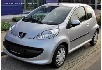 2005 Peugeot 107 (Phase I, 2005) 3-door 1.0 (68 Hp) 2-Tronic thumb image