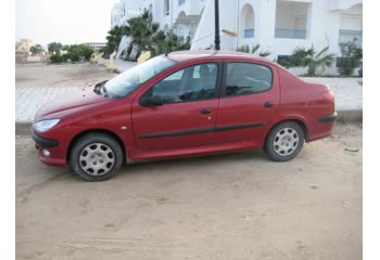 المواصفات والتفاصيل التقنية الكاملة 2007 Peugeot 206 Sedan 1.4 (75 Hp)