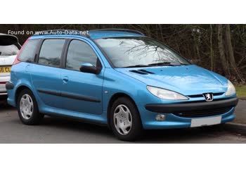 2002 Peugeot 206 SW 1.4i (75 Hp) thumb image