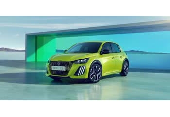 Full specifications and technical details 2023 Peugeot 208 II (Phase II, 2023) 1.2 (136 Hp) Mild Hybrid Automatic