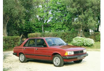 المواصفات والتفاصيل التقنية الكاملة 1986 Peugeot 305 II (581M) 1.9 (98 Hp)