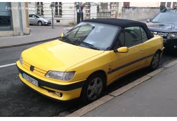 1994 Peugeot 306 Cabrio (7D) 1.8 (101 Hp) Automatic thumb image