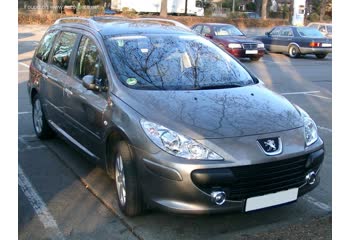 2005 Peugeot 307 Station Wagon (facelift 2005) 1.6 HDi (109 Hp) thumb image