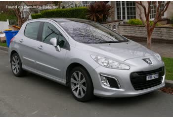 المواصفات والتفاصيل التقنية الكاملة 2011 Peugeot 308 I (Phase II, 2011) 2.0 HDi (150 Hp)