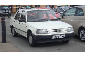 1988 Peugeot 309 (10C,10A) 1.9 GTI (120 Hp) thumb image