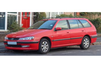 المواصفات والتفاصيل التقنية الكاملة 1999 Peugeot 406 Break (Phase II, 1999) 2.0 HDI (109 Hp)