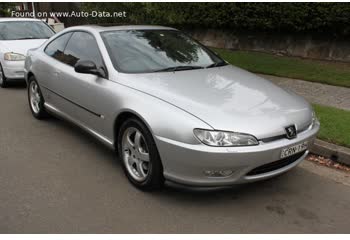 المواصفات والتفاصيل التقنية الكاملة 2000 Peugeot 406 Coupe (Phase I, 1997) 3.0 V6 (207 Hp) Automatic