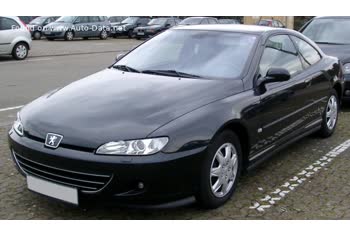 Full specifications and technical details 2003 Peugeot 406 Coupe (Phase II, 2003) 2.2 HDi (133 Hp)