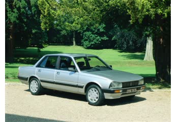 Full specifications and technical details 1981 Peugeot 505 (551A) 2.5 Diesel (69 Hp)