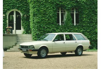 Full specifications and technical details 1985 Peugeot 505 Break (551D) 2.0 (98 Hp)