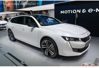 2018 Peugeot 508 II SW (Phase I, 2018) 1.5 BlueHDi (130 Hp) S&S thumb image