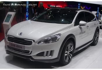 المواصفات والتفاصيل التقنية الكاملة 2011 Peugeot 508 I RXH (Phase I, 2011) 2.0 HDi (200 Hp) Hybrid4 4x4 EGS6