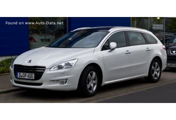 المواصفات والتفاصيل التقنية الكاملة 2010 Peugeot 508 I SW (Phase I, 2010) 1.6 THP (156 Hp)