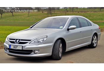 المواصفات والتفاصيل التقنية الكاملة 2006 Peugeot 607 (Phase II, 2004) 2.2 HDi (170 Hp)