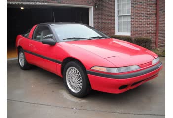 Full specifications and technical details 1991 Plymouth Laser 2.0i Turbo (195 Hp)