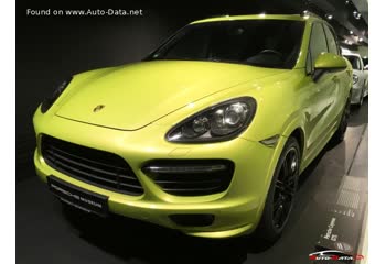 Full specifications and technical details 2012 Porsche Cayenne II GTS 4.8 V8 (420 Hp) Tiptronic