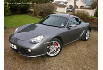 Full specifications and technical details 2009 Porsche Cayman (987c, facelift 2009) S 3.4 (320 Hp)