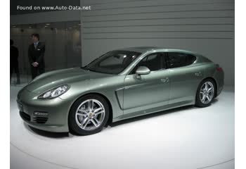 Full specifications and technical details 2010 Porsche Panamera (G1) 3.6 V6 (300 Hp) PDK