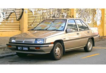 Full specifications and technical details 1985 Proton Saga I 1.3 i (75 Hp)