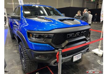 المواصفات والتفاصيل التقنية الكاملة 2021 RAM 1500 Crew Cab II (DT) TRX 6.2 HEMI Supercharged V8 (702 Hp) 4WD Automatic