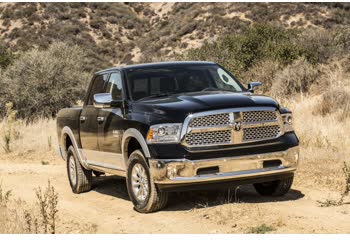 Full specifications and technical details 2013 RAM 1500 Crew Cab Short I (facelift 2013) 5.7 Hemi V8 (395 Hp) Automatic