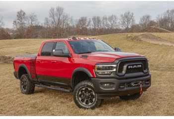 Vollständige Spezifikationen und technische Details 2019 RAM 2500/3500 Crew Cab II (DT) 2500 6.4 Hemi V8 (410 Hp) 4x4 Automatic