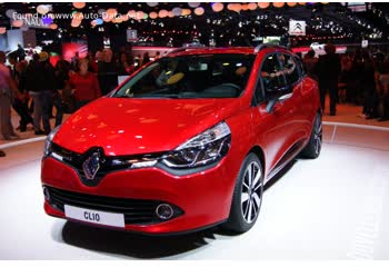 المواصفات والتفاصيل التقنية الكاملة 2013 Renault Clio IV Grandtour (Phase I) 1.2 TCe (120 Hp) EDC GT