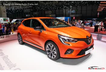 المواصفات والتفاصيل التقنية الكاملة 2019 Renault Clio V (Phase I) 1.0 SCe (75 Hp)