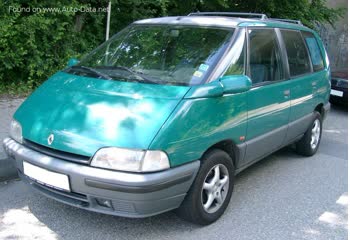 المواصفات والتفاصيل التقنية الكاملة 1991 Renault Espace II (J63) 2.2i (107 Hp)