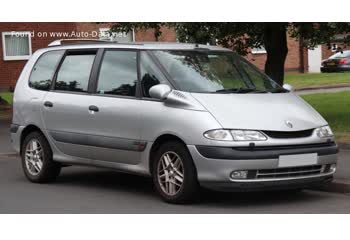 المواصفات والتفاصيل التقنية الكاملة 2000 Renault Espace III (JE, Phase II, 2000) 2.0i 16V (140 Hp) Automatic