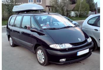 المواصفات والتفاصيل التقنية الكاملة 2000 Renault Grand Espace III (JE, Phase II, 2000) 2.0i 16V (140 Hp)