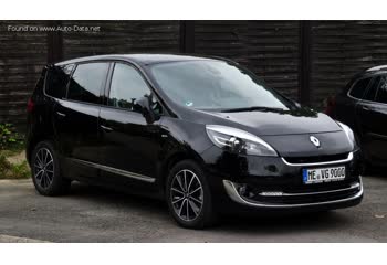 المواصفات والتفاصيل التقنية الكاملة 2012 Renault Grand Scenic III (Phase II, collection 2012) TCe (130 Hp)