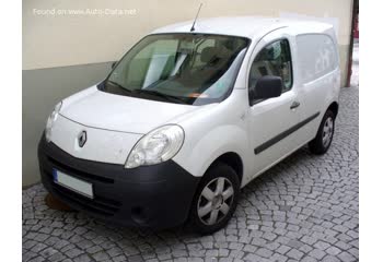 المواصفات والتفاصيل التقنية الكاملة 2010 Renault Kangoo II Express 1.5 dCi (75 Hp) FAP