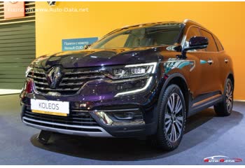 المواصفات والتفاصيل التقنية الكاملة 2019 Renault Koleos II (Phase II) 2.0 Blue dCi (190 Hp) 4x4-i X-Tronic