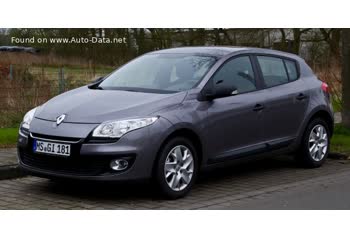 المواصفات والتفاصيل التقنية الكاملة 2012 Renault Megane III (Phase II, 2012) 1.6 Energy dCi (130 Hp) Start&Stop