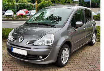 المواصفات والتفاصيل التقنية الكاملة 2008 Renault Modus (Phase II) 1.5 dCi (103 Hp) ESP FAP