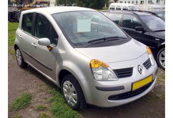 المواصفات والتفاصيل التقنية الكاملة 2006 Renault Modus 1.5 dCi (86 Hp)